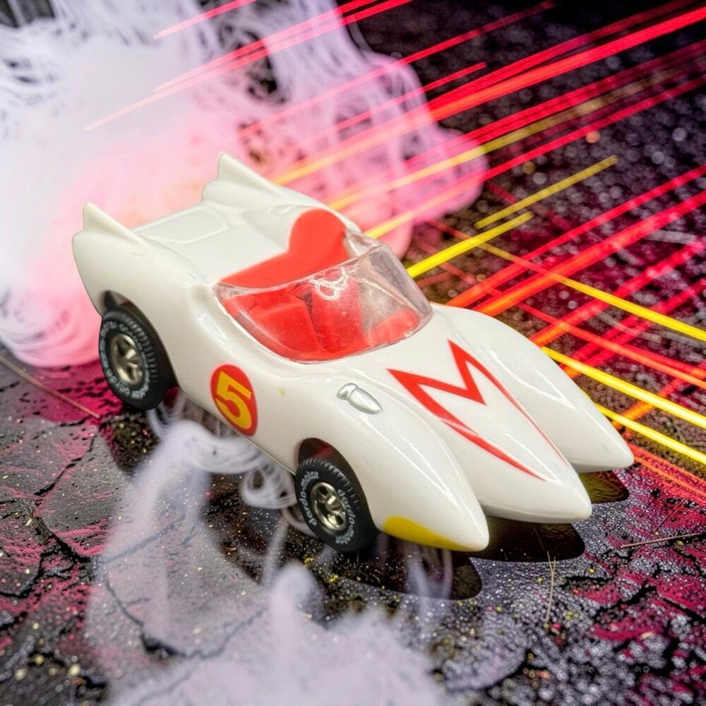 Vintage Darda SPEED RACER Grand Prix Challenge Race Track Car A64